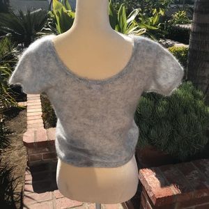 NWOT VS Mohair Crop Top